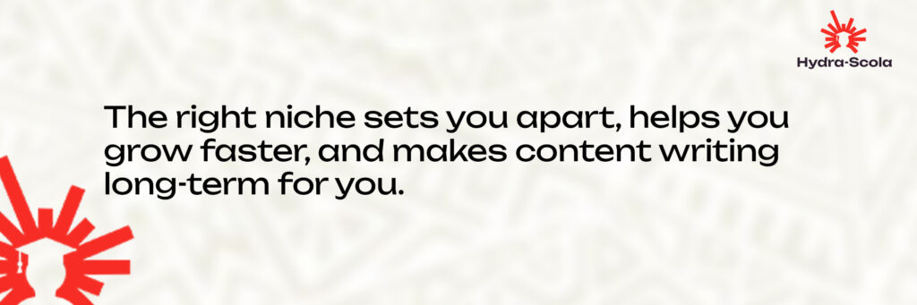 choosing the right niche